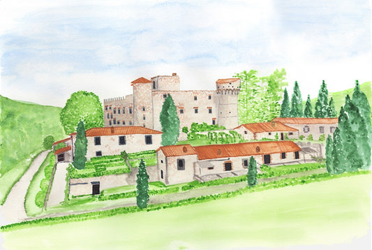 Custom wedding venue - Castello di Meleto Tuscany
