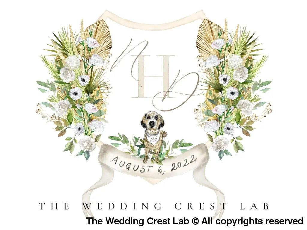 Custom Wedding Crest