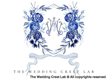 Custom Wedding Crest