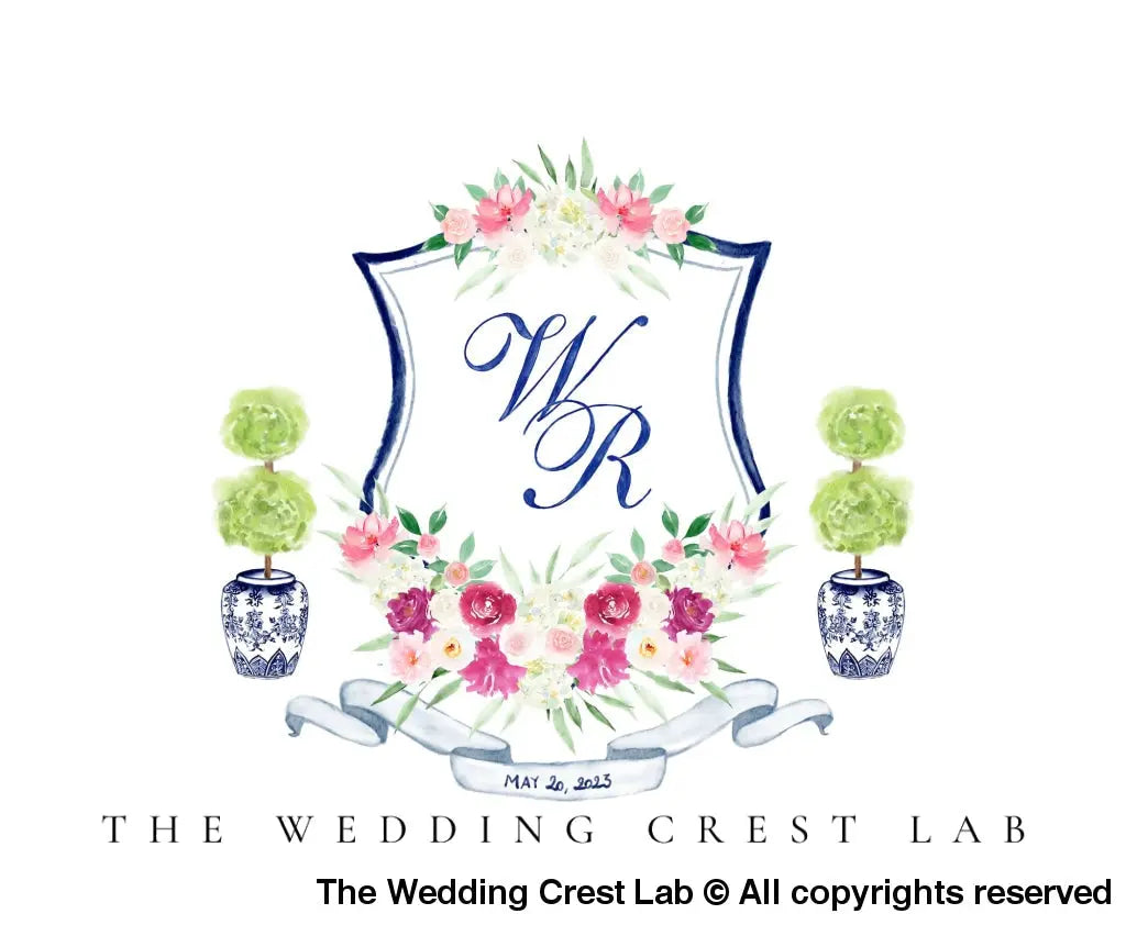 Custom Wedding Crest